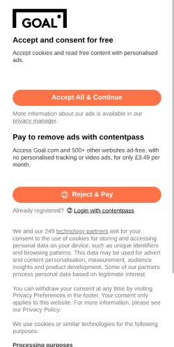 Screenshot of the audited page (Mobile 375×812)