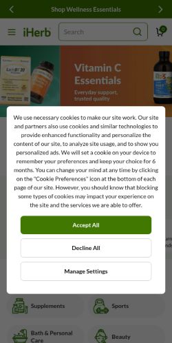 Screenshot of the audited page (Mobile 375×812)