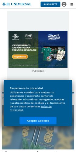 Screenshot of the audited page (Mobile 375×812)