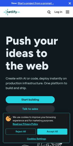 Screenshot of the audited page (Mobile 375×812)