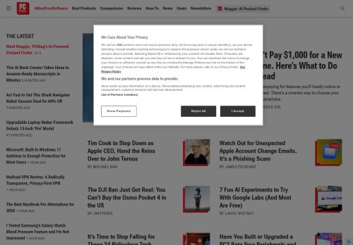 Screenshot of the audited page (Desktop 1440×900)