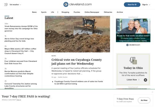 Screenshot of the audited page (Desktop 1440×900)