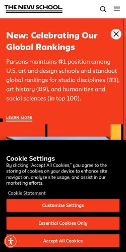 Screenshot of the audited page (Mobile 375×812)