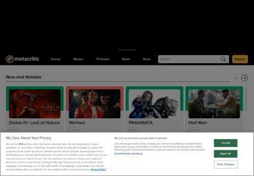 Screenshot of the audited page (Desktop 1440×900)