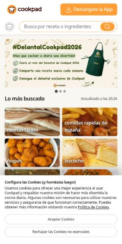 Screenshot of the audited page (Mobile 375×812)