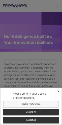 Screenshot of the audited page (Mobile 375×812)