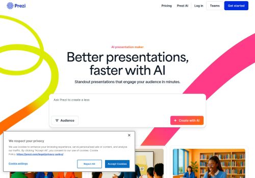 Screenshot of the audited page (Desktop 1440×900)