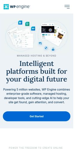Screenshot of the audited page (Mobile 375×812)