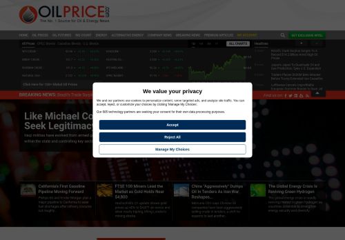 Screenshot of the audited page (Desktop 1440×900)