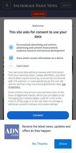 Screenshot of the audited page (Mobile 375×812)