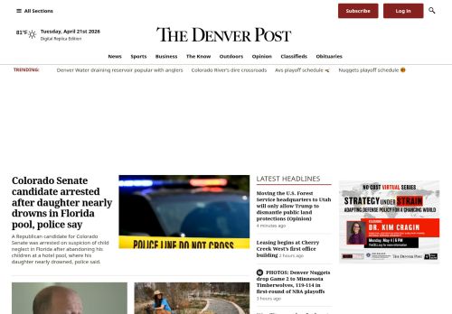 Screenshot of the audited page (Desktop 1440×900)