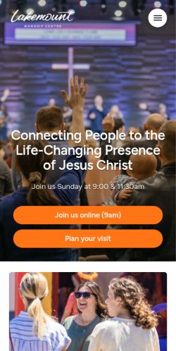 Screenshot of the audited page (Mobile 375×812)