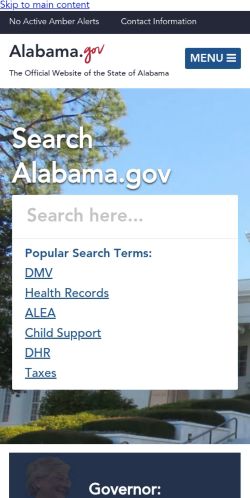 Screenshot of the audited page (Mobile 375×812)