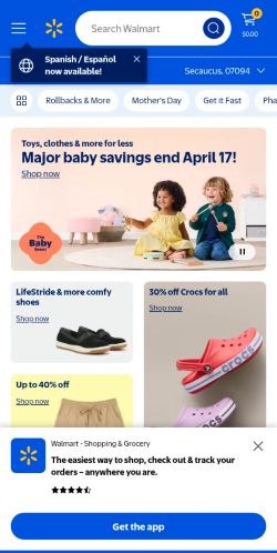 Screenshot of the audited page (Mobile 375×812)