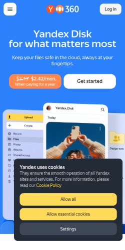 Screenshot of the audited page (Mobile 375×812)