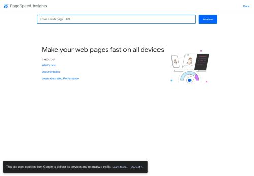 Screenshot of the audited page (Desktop 1440×900)