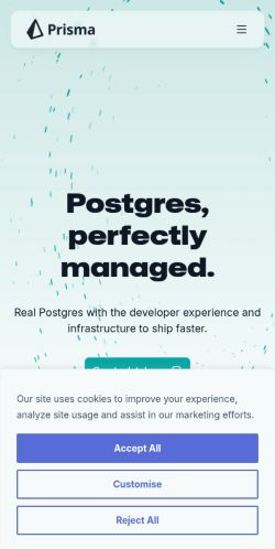 Screenshot of the audited page (Mobile 375×812)