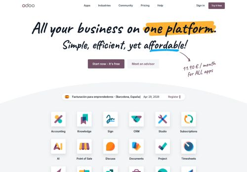 Screenshot of the audited page (Desktop 1440×900)