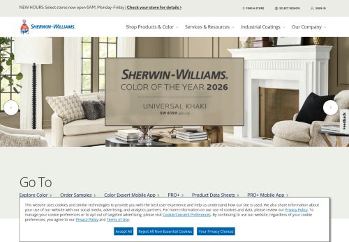 Screenshot of the audited page (Desktop 1440×900)