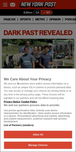 Screenshot of the audited page (Mobile 375×812)