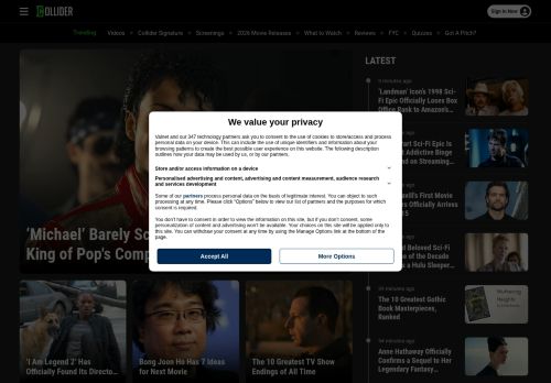 Screenshot of the audited page (Desktop 1440×900)