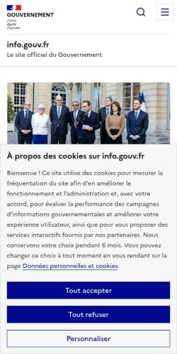 Screenshot of the audited page (Mobile 375×812)