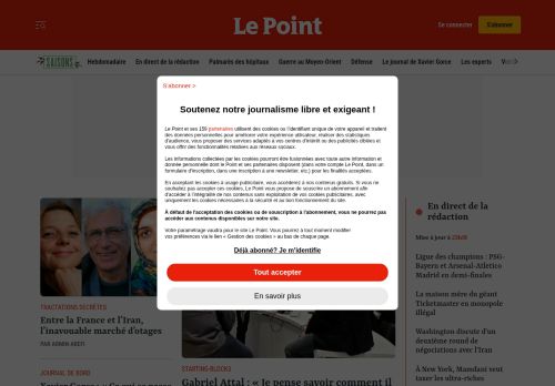 Screenshot of the audited page (Desktop 1440×900)