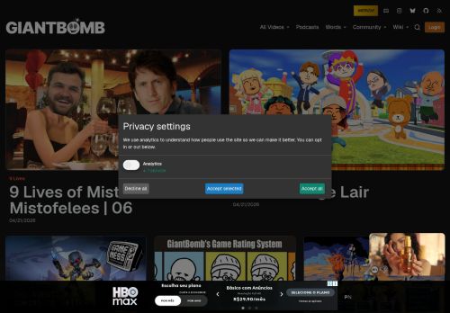 Screenshot of the audited page (Desktop 1440×900)