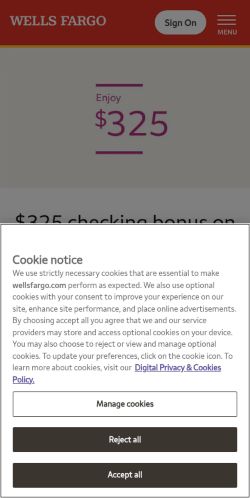 Screenshot of the audited page (Mobile 375×812)
