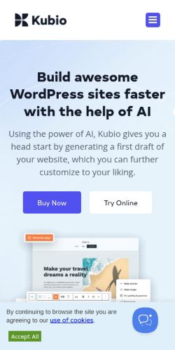 Screenshot of the audited page (Mobile 375×812)