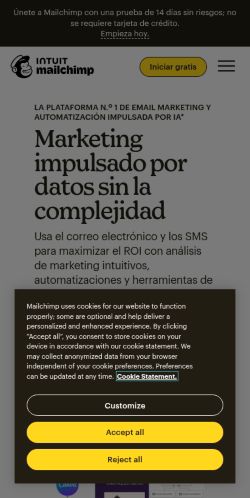 Screenshot of the audited page (Mobile 375×812)