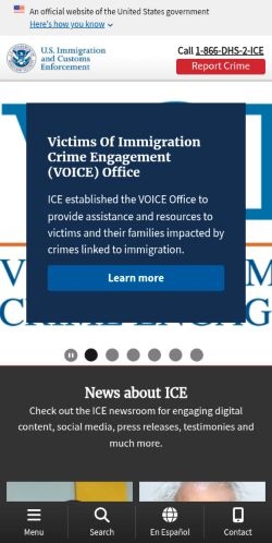 Screenshot of the audited page (Mobile 375×812)