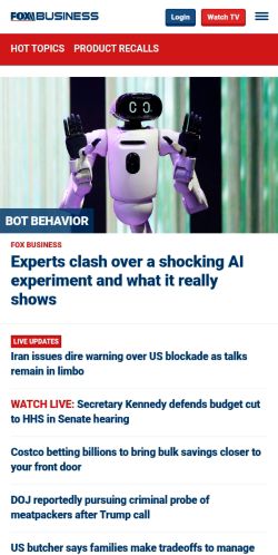 Screenshot of the audited page (Mobile 375×812)