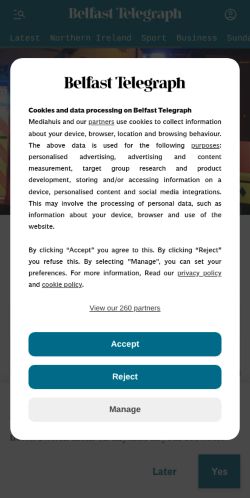Screenshot of the audited page (Mobile 375×812)
