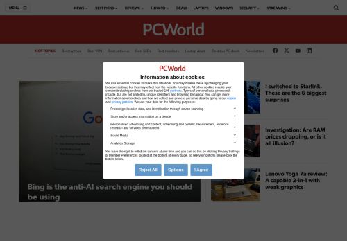 Screenshot of the audited page (Desktop 1440×900)