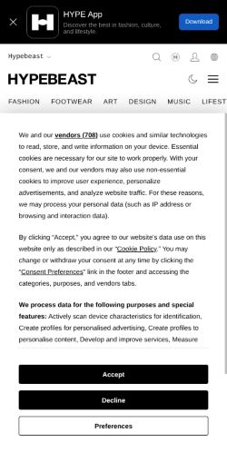 Screenshot of the audited page (Mobile 375×812)