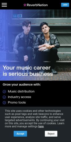 Screenshot of the audited page (Mobile 375×812)