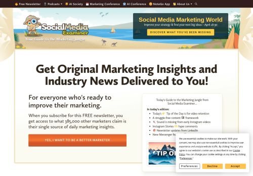 Screenshot of the audited page (Desktop 1440×900)