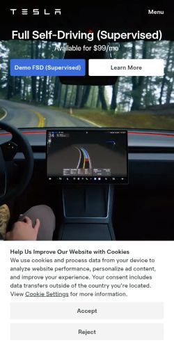 Screenshot of the audited page (Mobile 375×812)