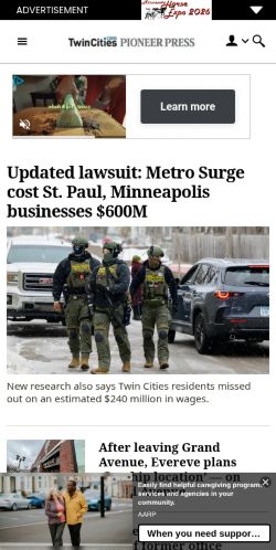 Screenshot of the audited page (Mobile 375×812)