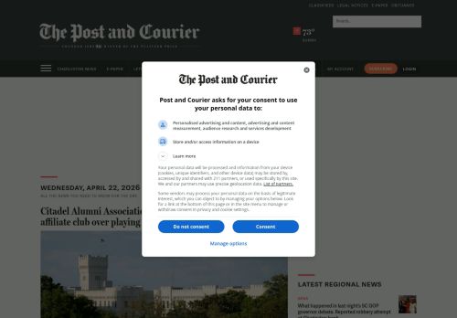 Screenshot of the audited page (Desktop 1440×900)