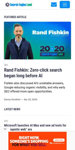 Screenshot of the audited page (Mobile 375×812)