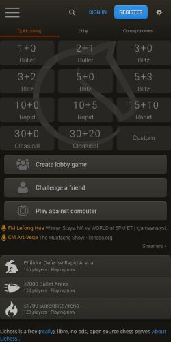 Screenshot of the audited page (Mobile 375×812)