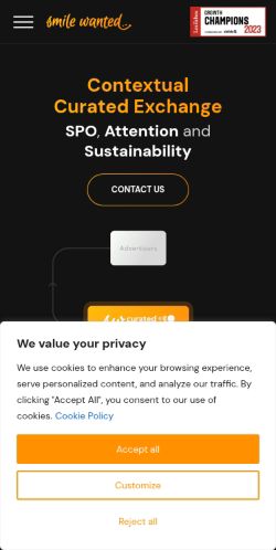 Screenshot of the audited page (Mobile 375×812)