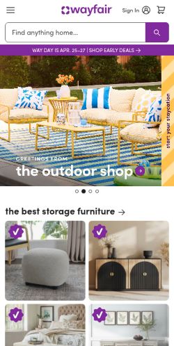 Screenshot of the audited page (Mobile 375×812)