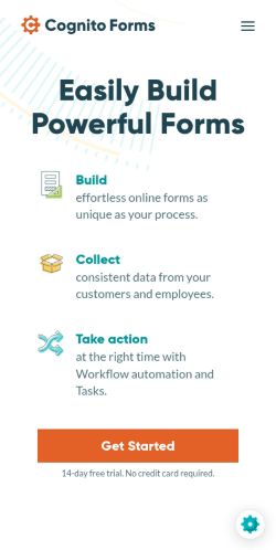 Screenshot of the audited page (Mobile 375×812)