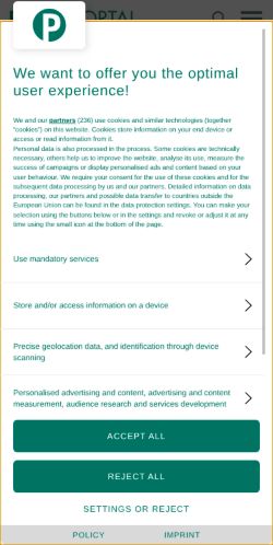 Screenshot of the audited page (Mobile 375×812)