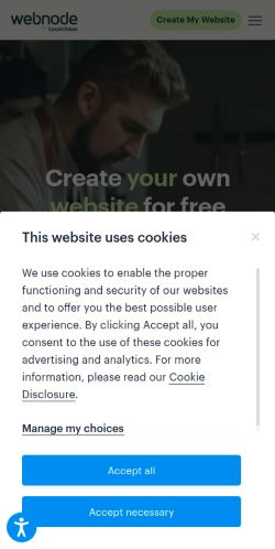 Screenshot of the audited page (Mobile 375×812)