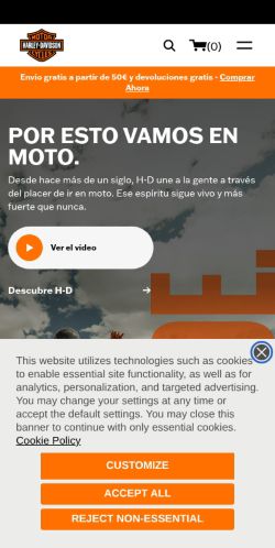 Screenshot of the audited page (Mobile 375×812)