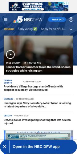 Screenshot of the audited page (Mobile 375×812)